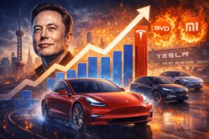 tesla boom cina