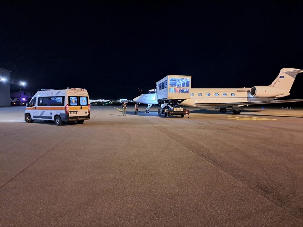 trasporto aeronautica ciampino pescara milano linate