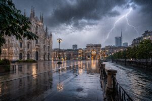 Allerta meteo Lombardia Milano