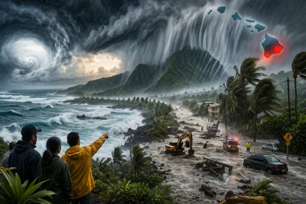 Allerta meteo alle Hawaii