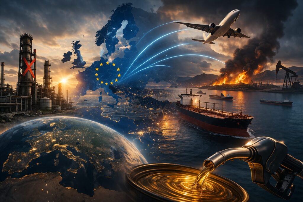 Crisi jet fuel Europa