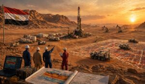 Egitto petrolio Deserto