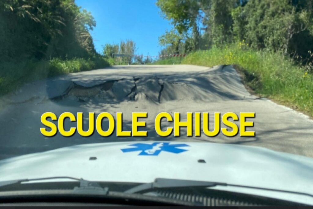 Frana Petacciato scuole chiuse