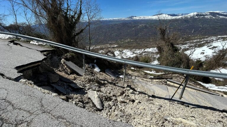 Frane abruzzo disagi