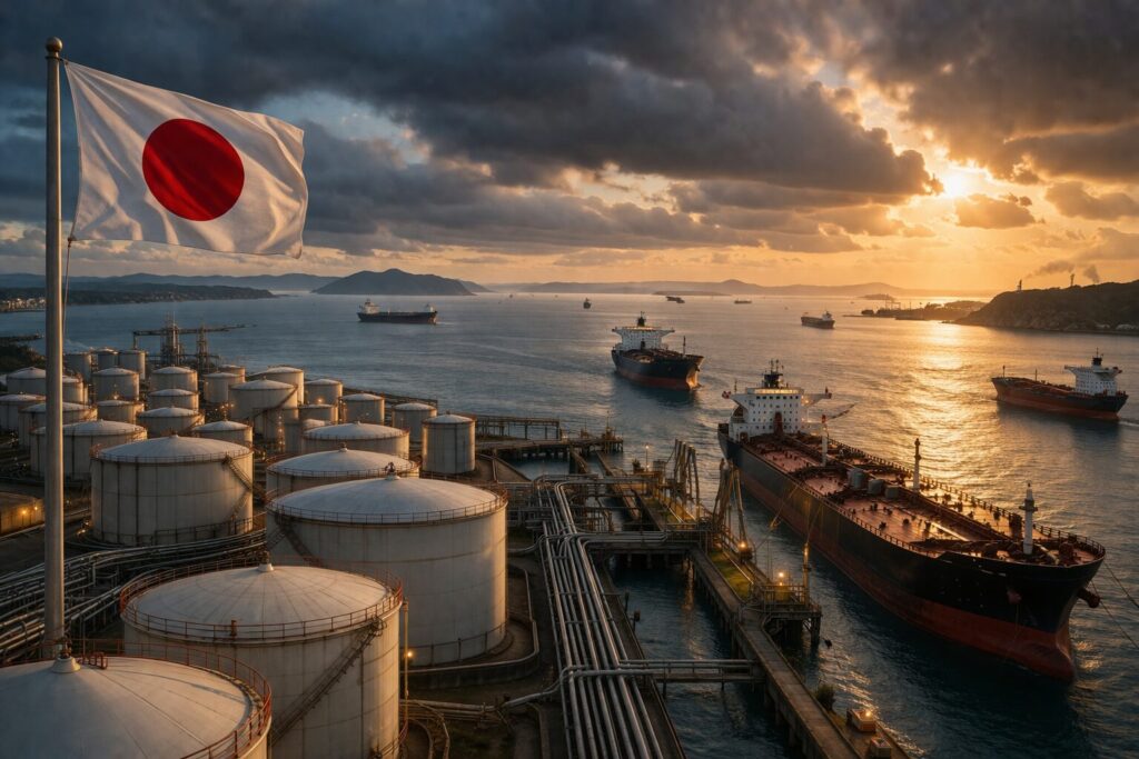 Giappone riserve petrolifere