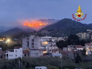 Incendi Messina