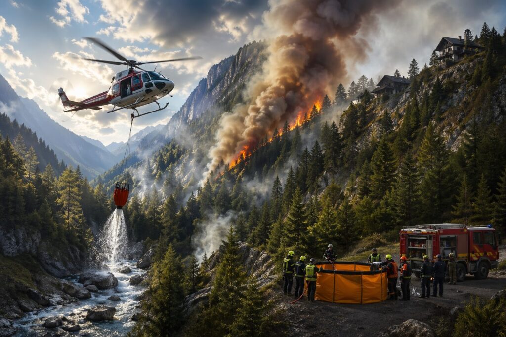 Incendio Carnia