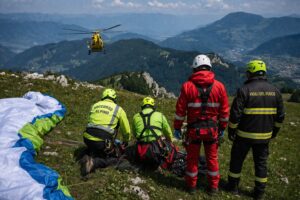 Incidente parapendio
