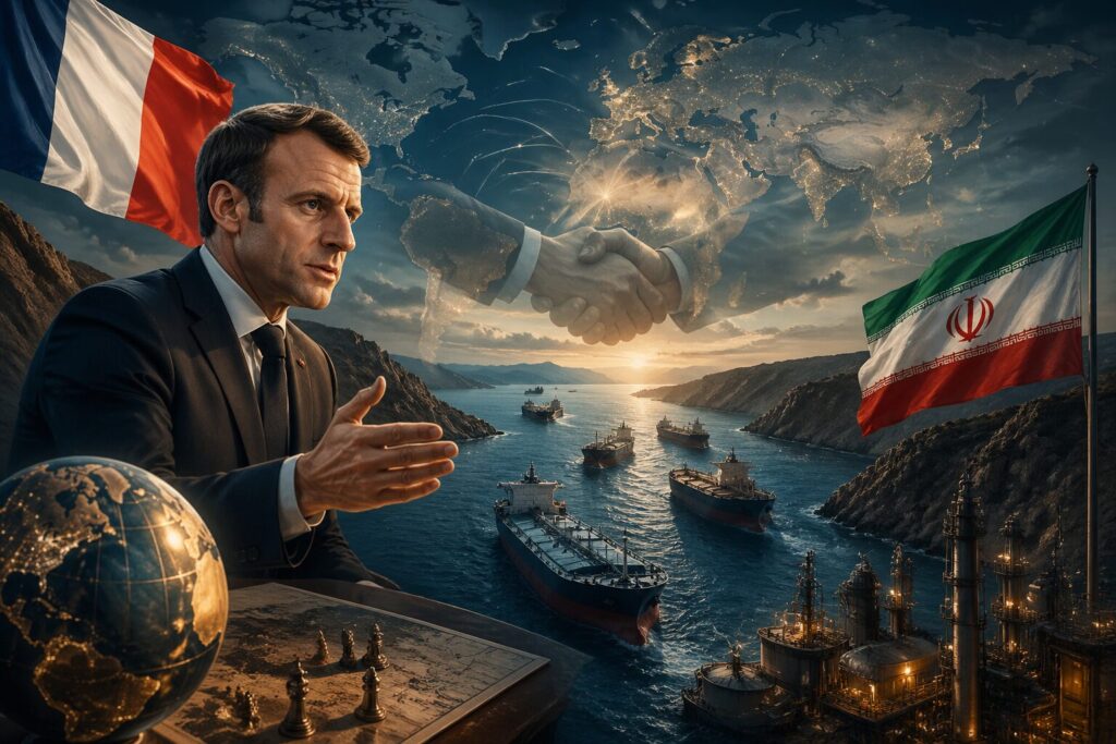 Macron Stretto Hormuz