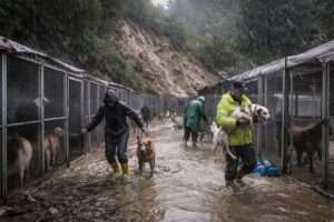 Maltempo Abruzzo canile Lanciano
