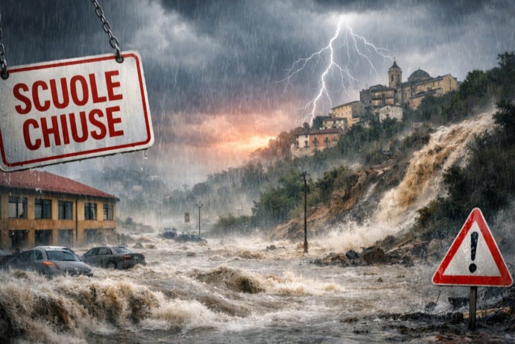 Maltempo Abruzzo scuole chiuse