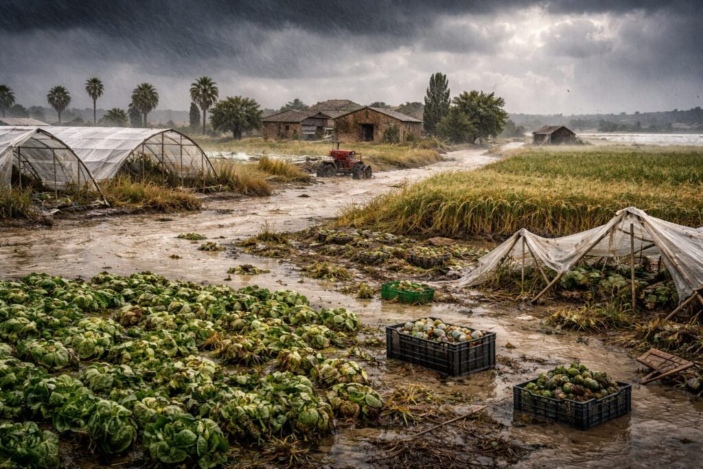 Maltempo Sud agricoltura