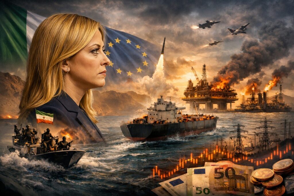 Meloni Stretto Hormuz