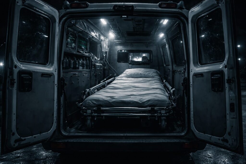 Morti sospette ambulanza