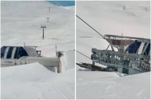 Neve seggiovie Campo Imperatore