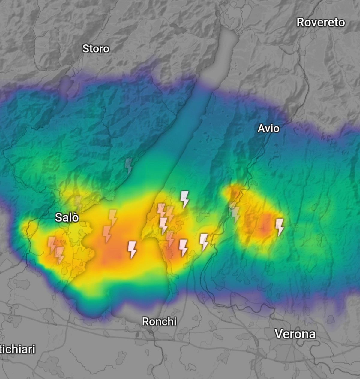 Radar meteo Garda