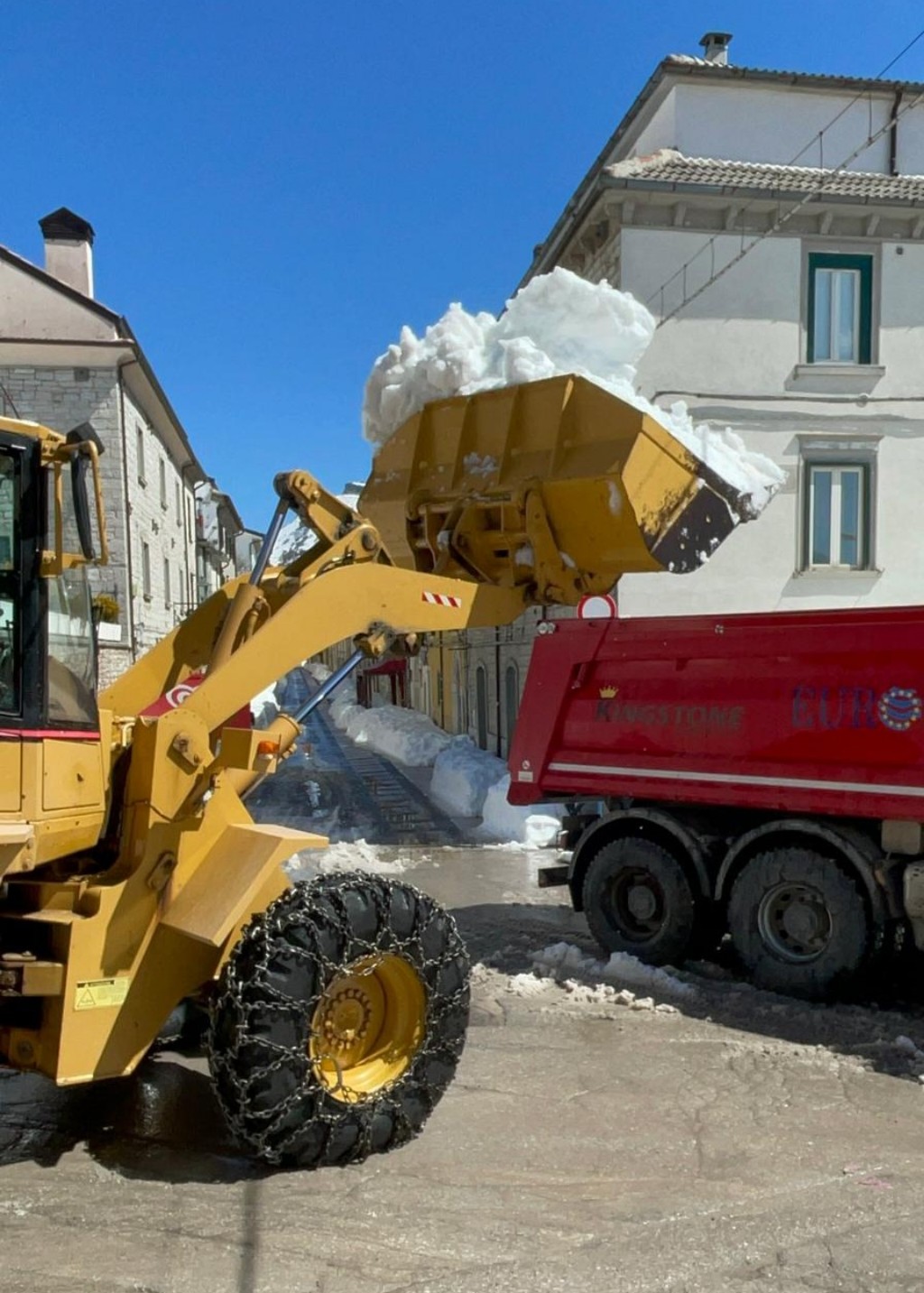 Rimozione neve Capracotta 