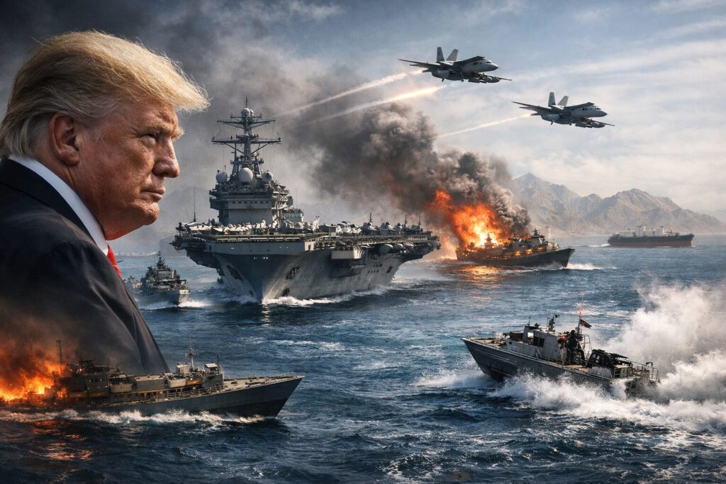 Stretto Hormuz Trump