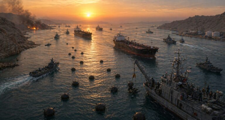 Stretto Hormuz minato