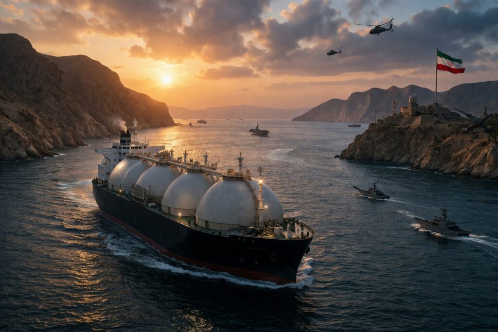 Stretto Hormuz nave giapponese