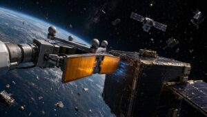 Tecnologia elettroadesiva spazio