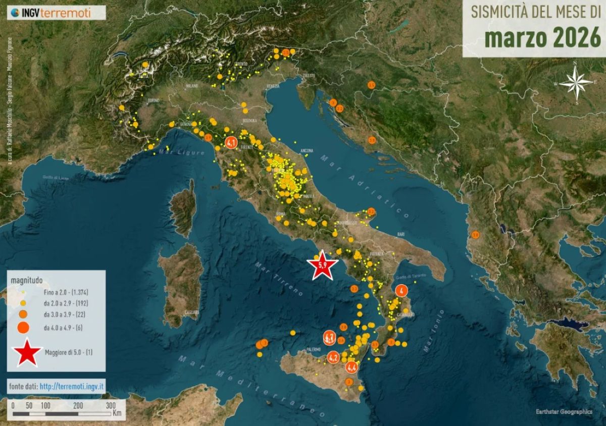 Terremoto Marzo 2026
