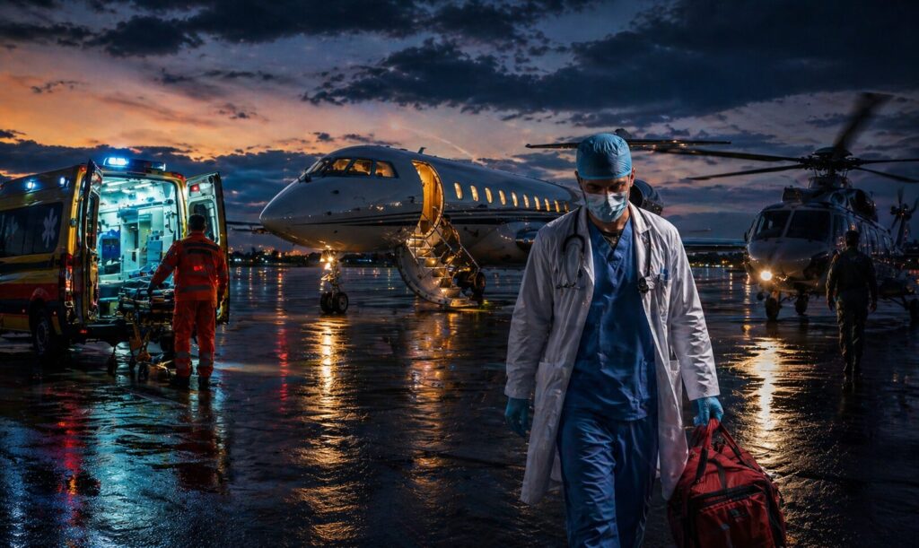 Trasporto sanitario Aeronautica militare