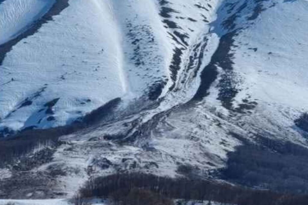 Valanga Maiella 13 aprile