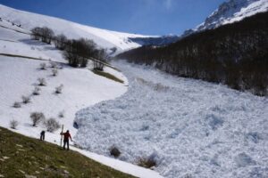Valanga val di Bove Sibillini