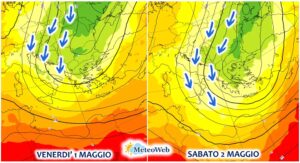 allerta meteo 1 e 2 maggio