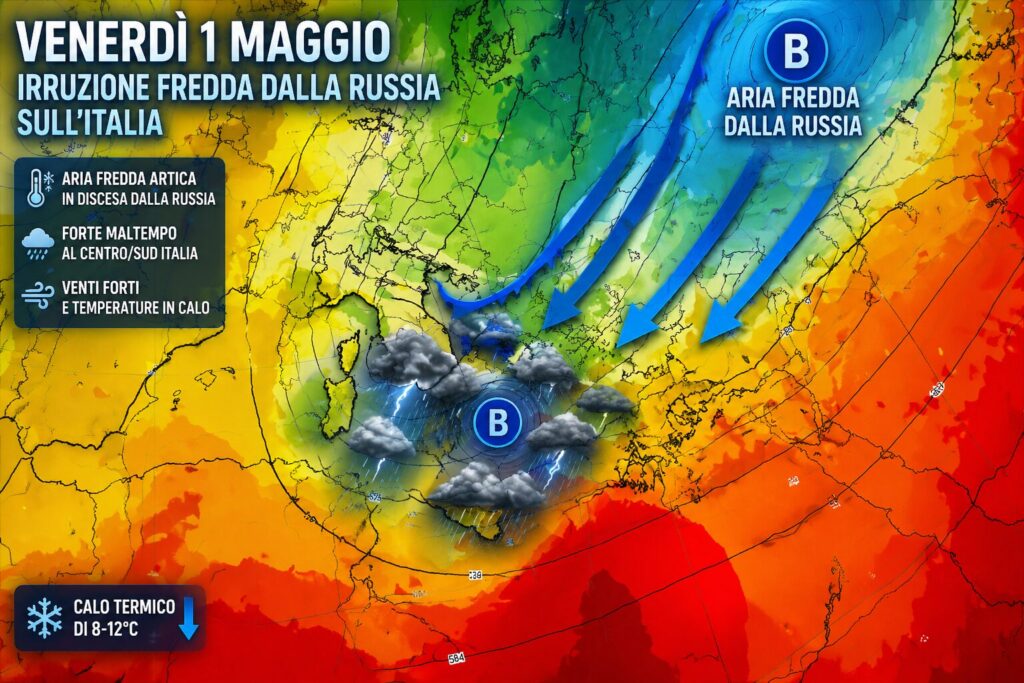 allerta meteo 1 maggio