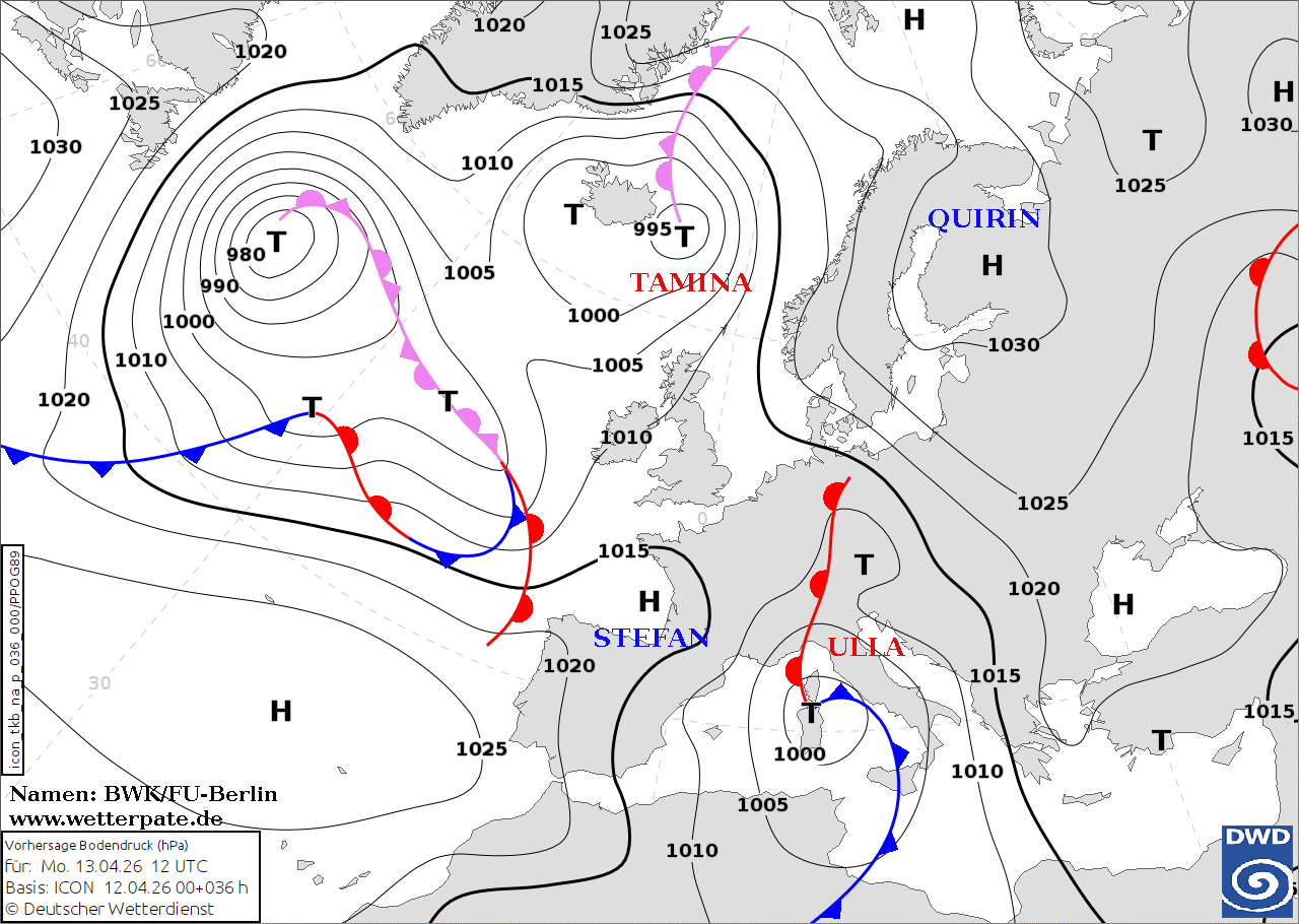 allerta meteo ciclone afro mediterraneo lunedì 13 aprile