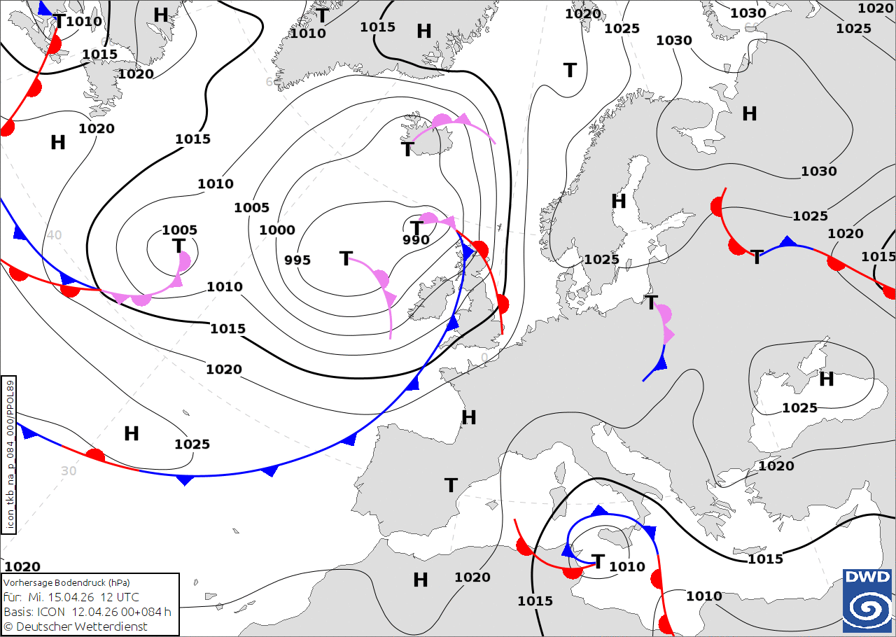 allerta meteo ciclone afro mediterraneo mercoledì 15 aprile