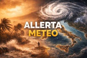 allerta meteo ciclone afro mediterraneo sabbia sahara