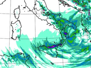 allerta meteo ciclone erminio sud italia