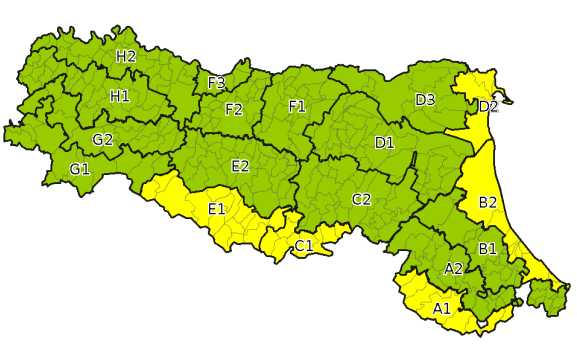 allerta meteo emilia romagna