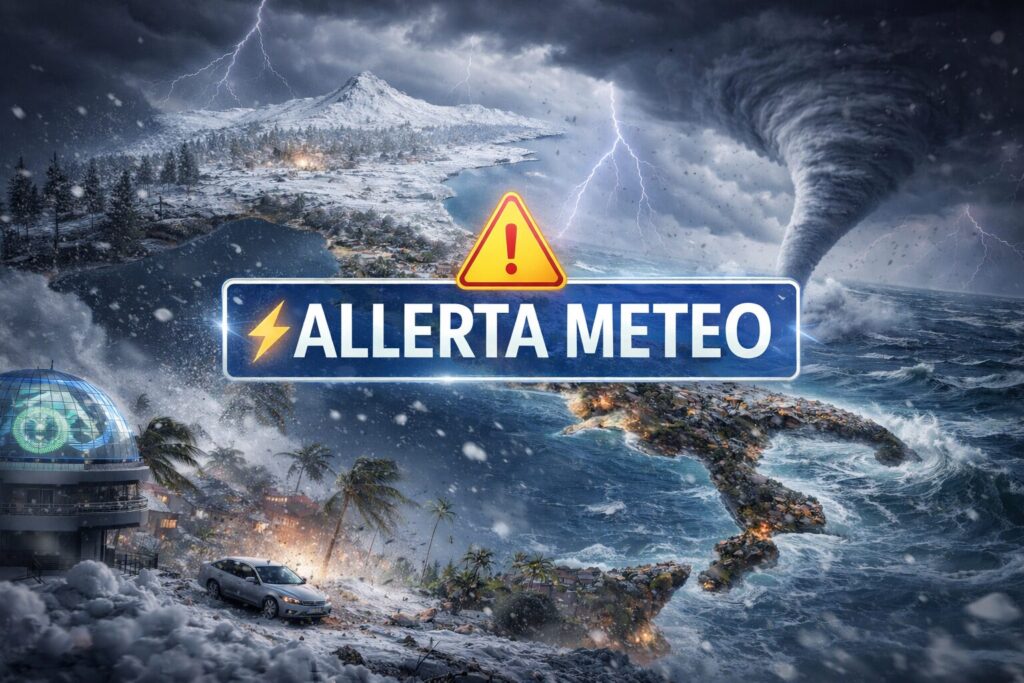 allerta meteo italia