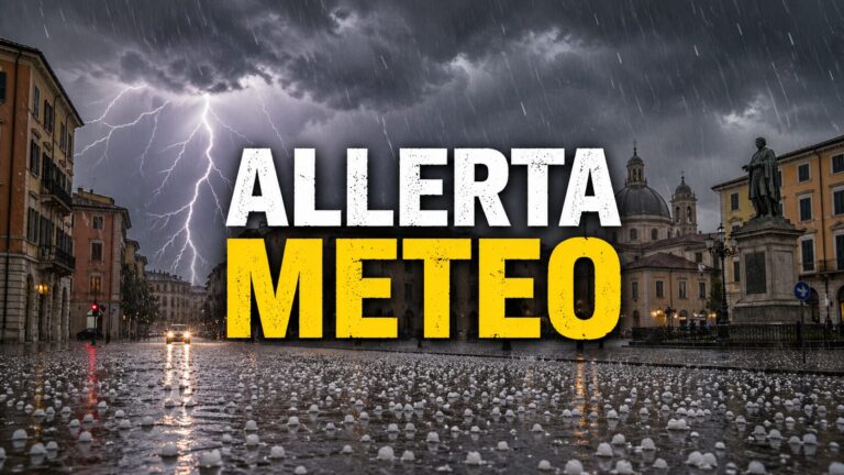 allerta meteo oggi temporali improvvisi grandine