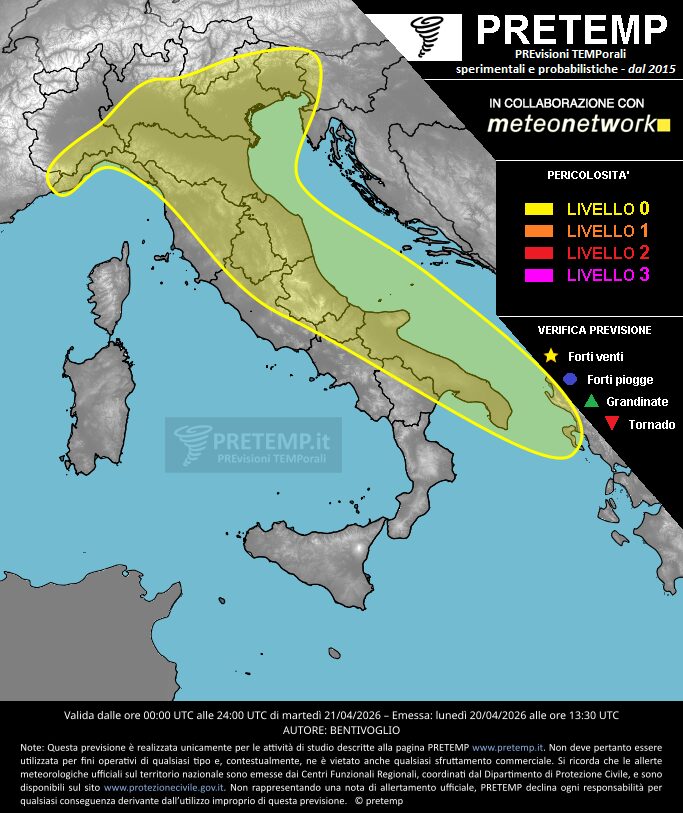allerta meteo oggi
