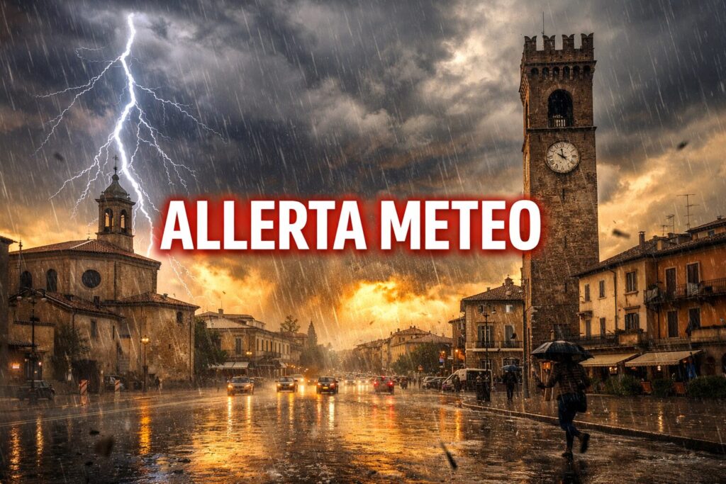 allerta meteo temporali pomeridiani