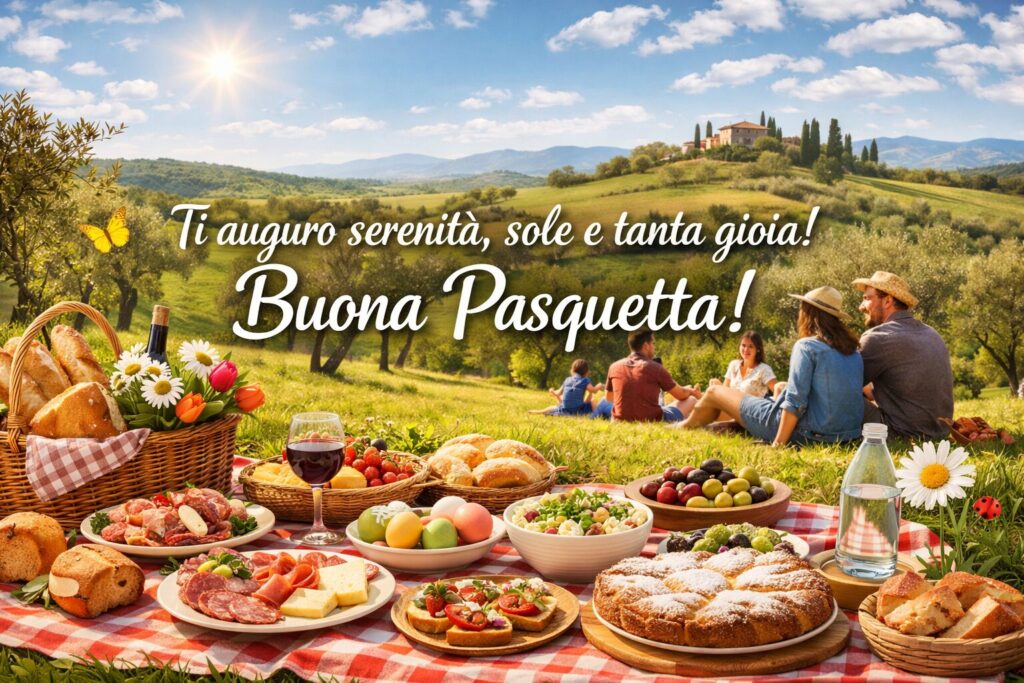 auguri buona pasquetta immagini frasi nuove belle originali divertenti