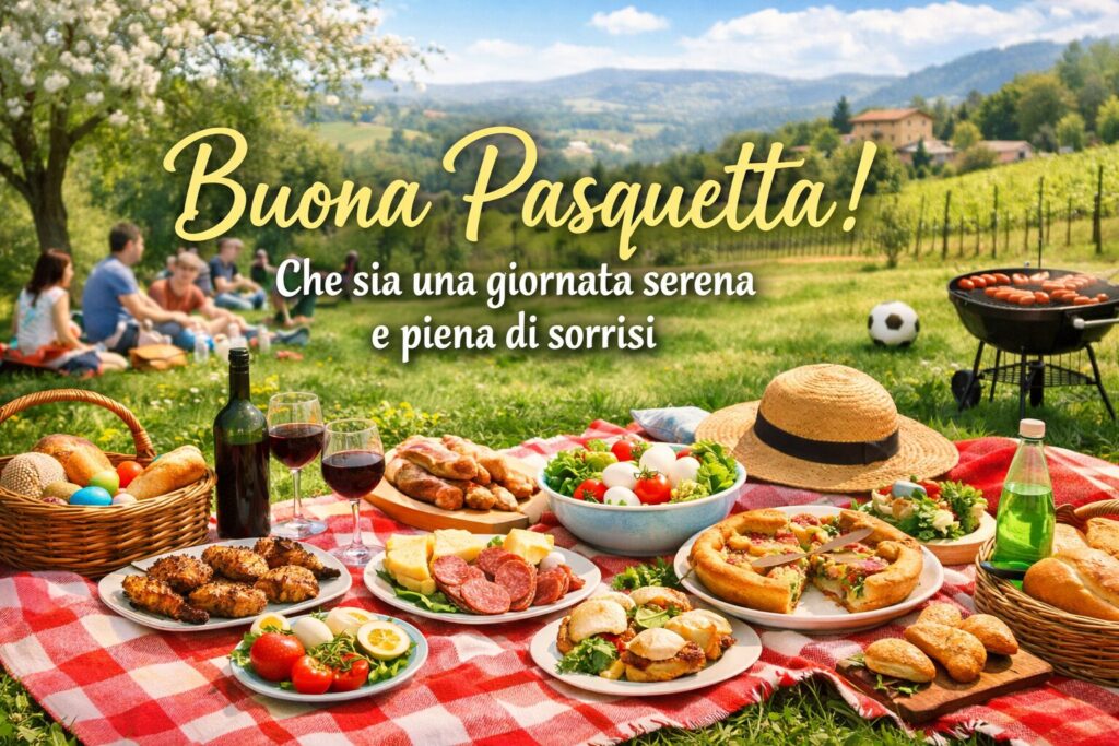 auguri buona pasquetta immagini frasi nuove belle originali divertenti