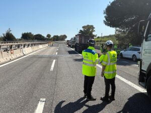 Frana petacciato autostrada A14
