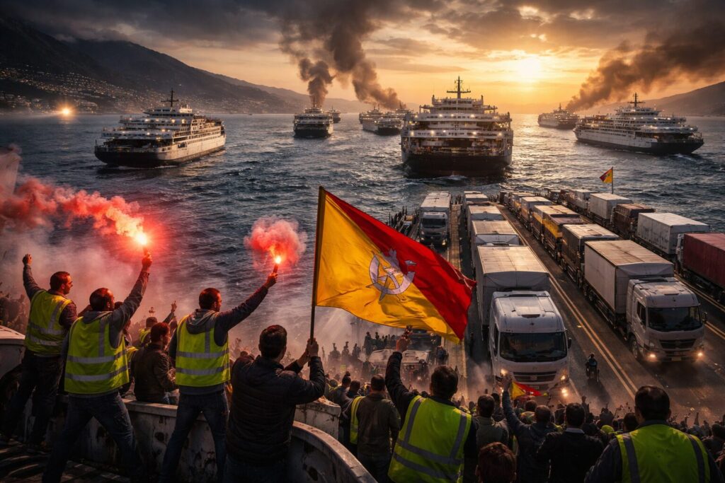 blocco stretto di messina