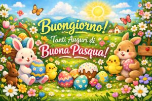 buongiorno buona pasqua 2026 immagini frasi nuove originali