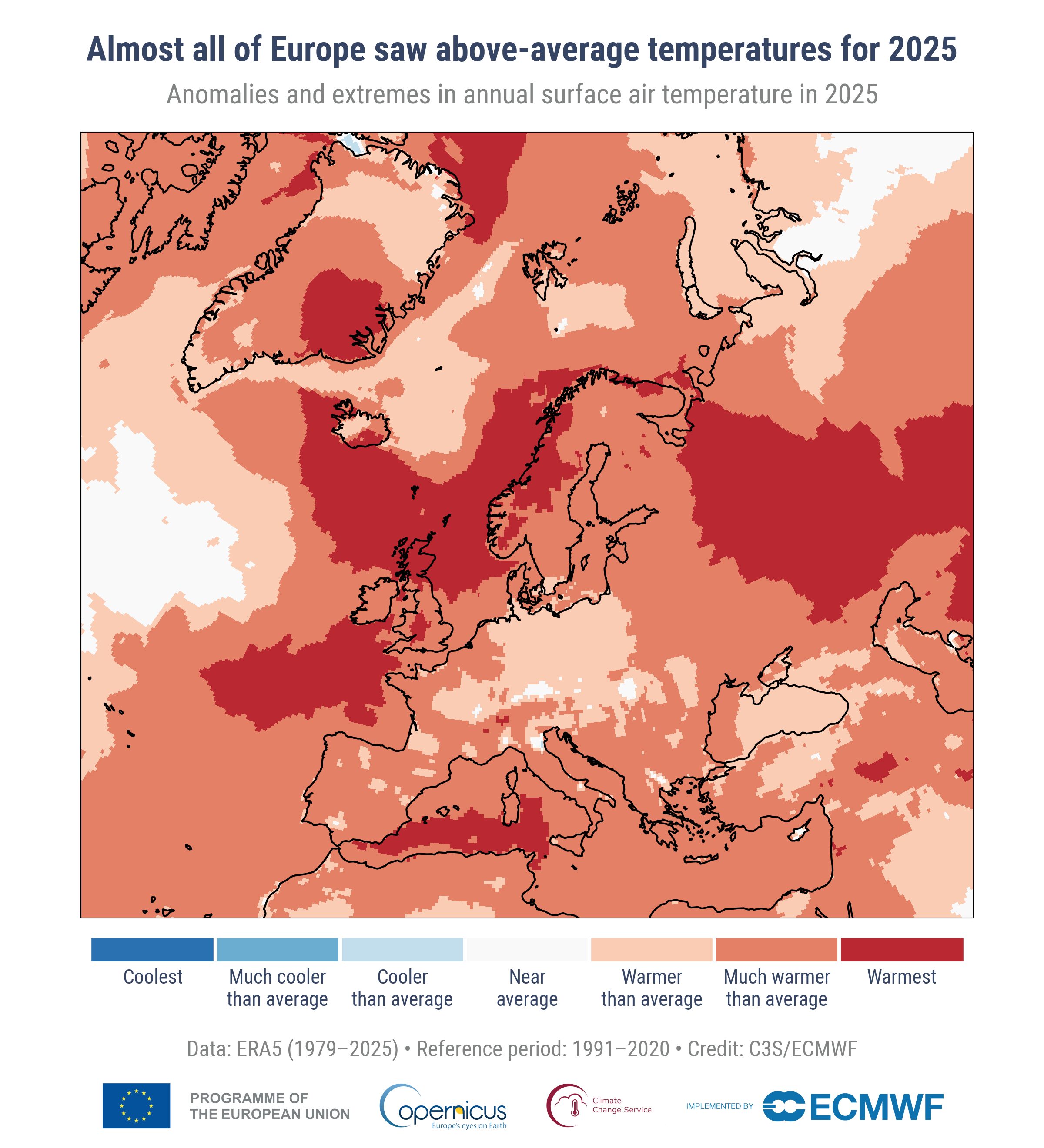 cambiamento climatico rapporto copernicus 2025