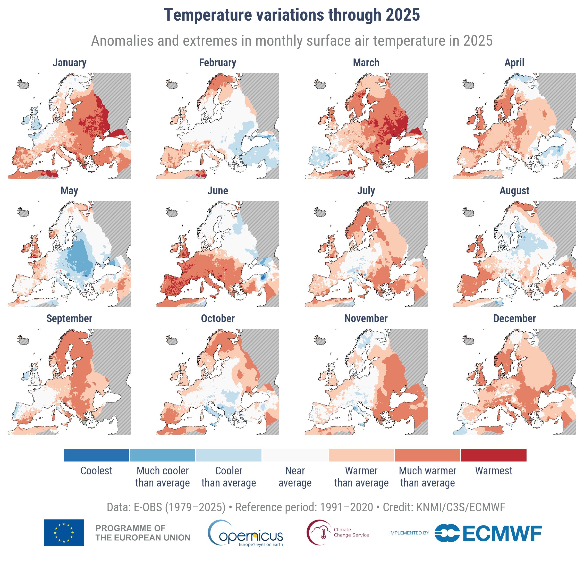 cambiamento climatico rapporto copernicus 2025