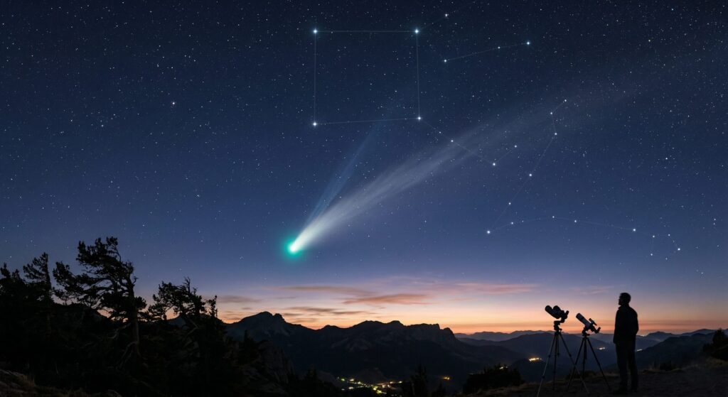 cometa panstarrs