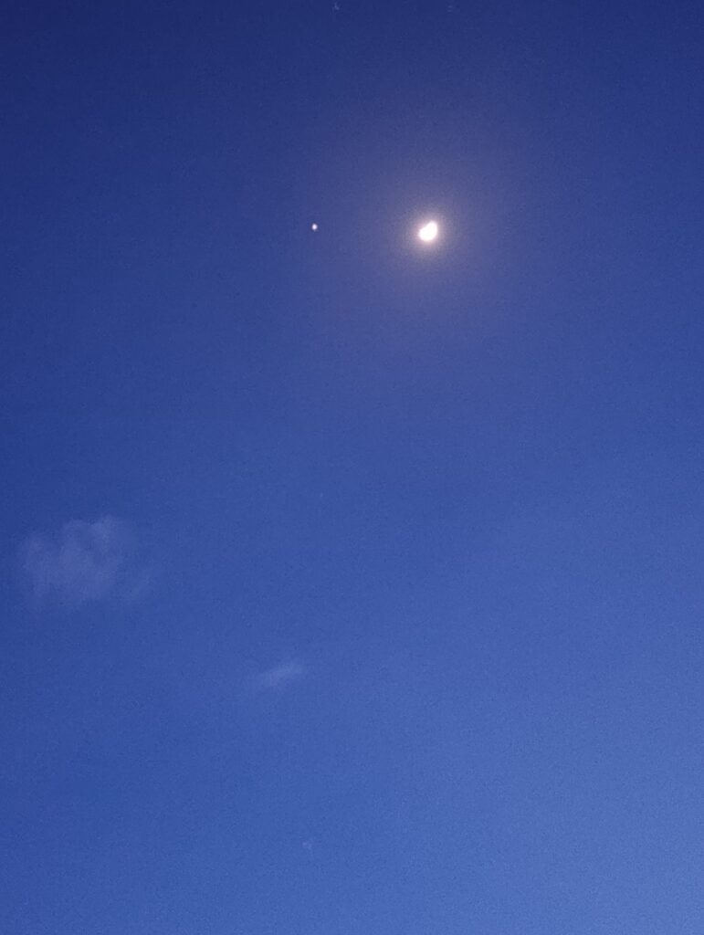 congiunzione luna giove