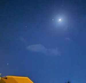 congiunzione luna giove